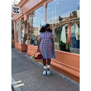 Lucy & Yak Plaid Mia Dress